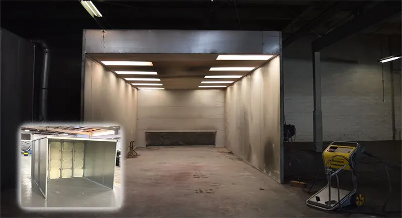 Mastering Precision: Diverse Finishes with Paint Spray Booths